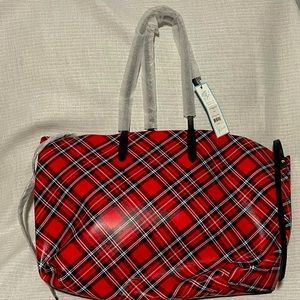 Draper James leather reversible tote